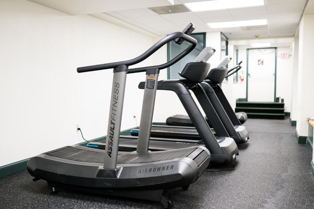 Fitness centrum a/nebo fitness zařízení v ubytování The Pollard Hotel