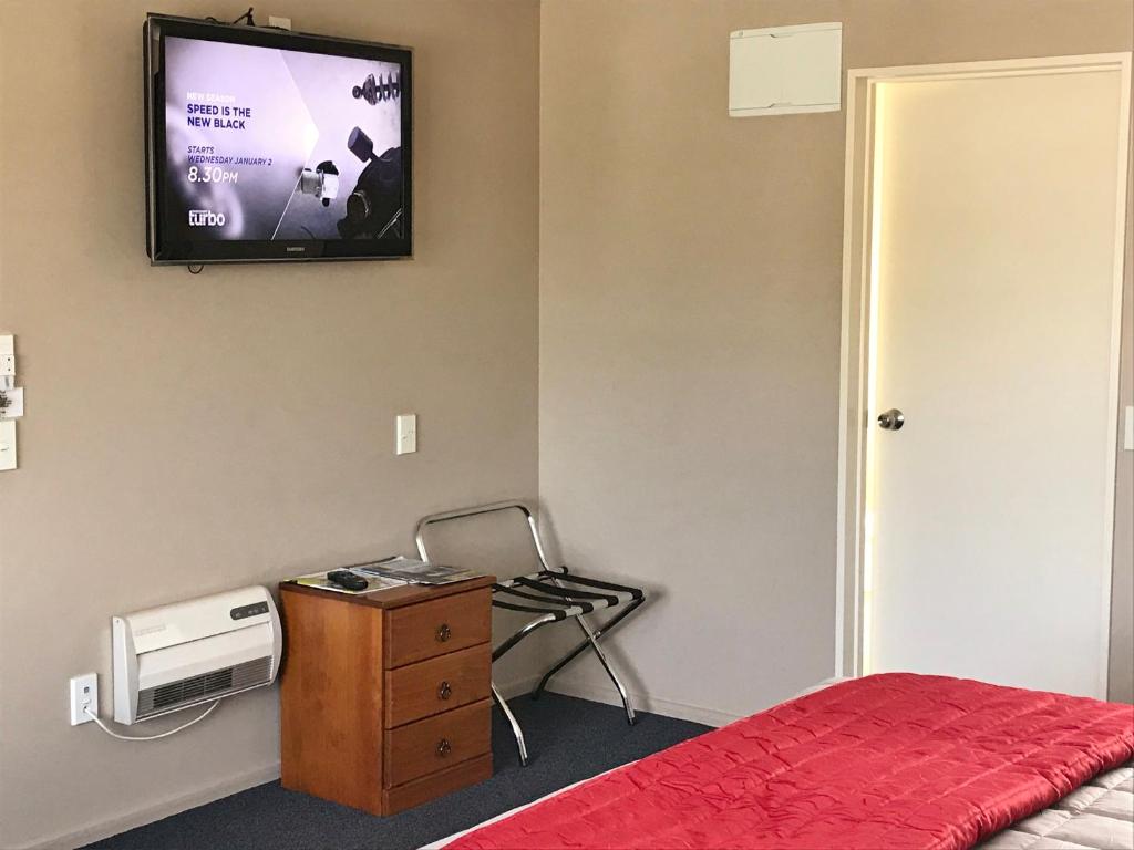 TV a/nebo společenská místnost v ubytování Phoenix Motels