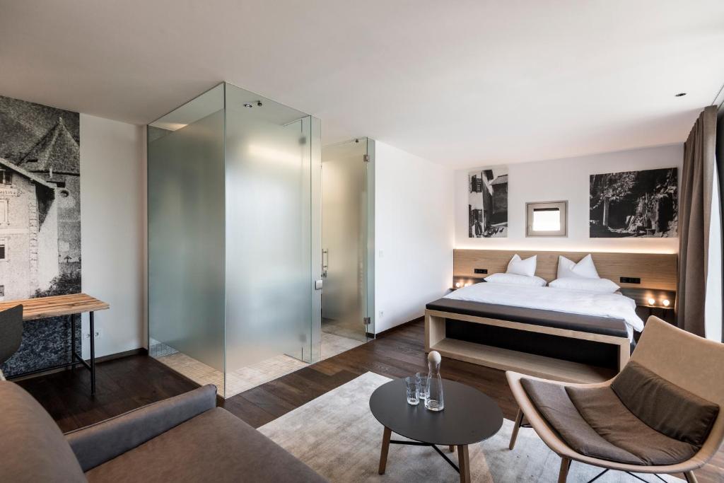 Część wypoczynkowa w obiekcie Alpin & Stylehotel Die Sonne