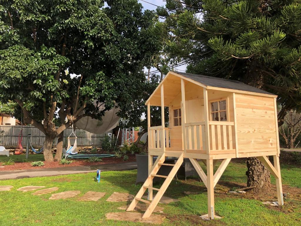 Zahrada ubytování Bar-On Vacation Resort - Nature, Culture, Tours & Tastes near Nahariyya - בר-און ריזורט, טבע, תרבות, סיורים וקולינריה