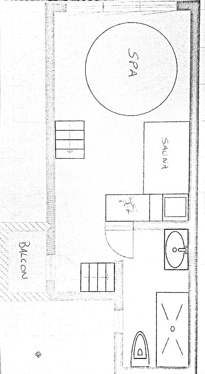 Půdorys ubytování Appartement d'exception Tignes