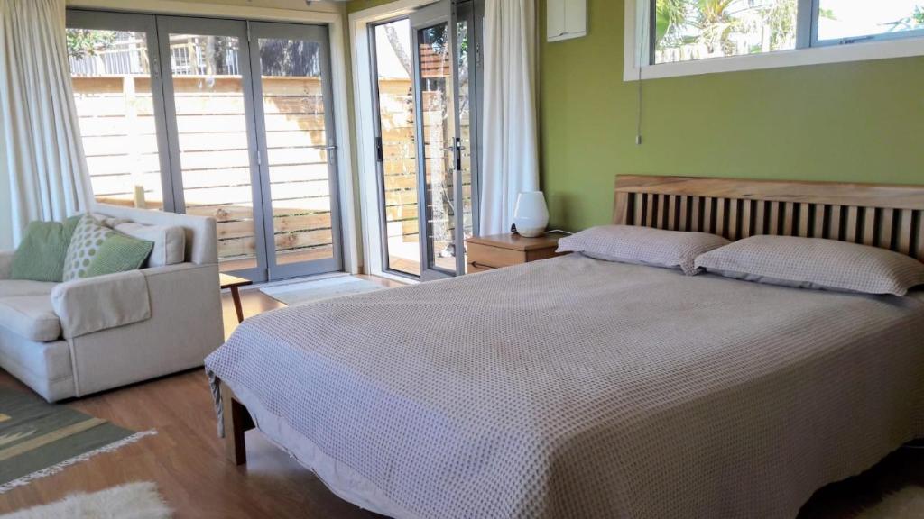 Postel nebo postele na pokoji v ubytování Chalet Cullen,