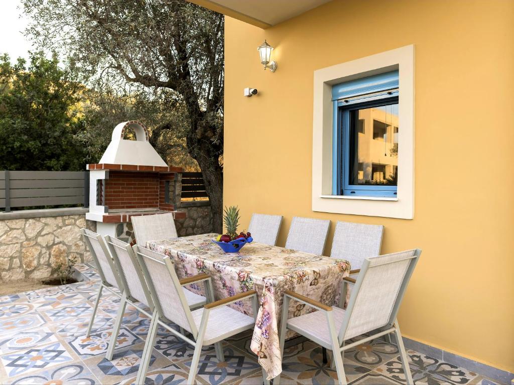 Posezení v ubytování Lindos Luxury Retro Villas