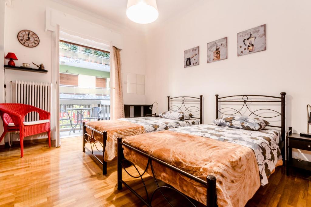 Postel nebo postele na pokoji v ubytování Petaluda House 3