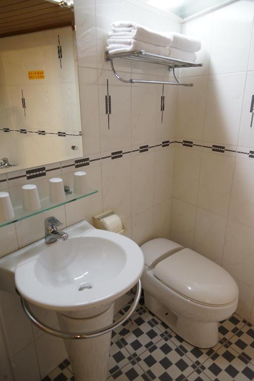 Koupelna v ubytování Ying Dai Hotel