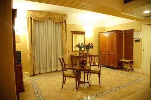 Posezení v ubytování Dioscuri Bay Palace
