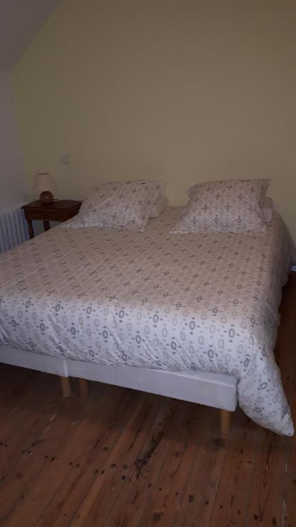 Postel nebo postele na pokoji v ubytování Chambres d'hôtes Frehel