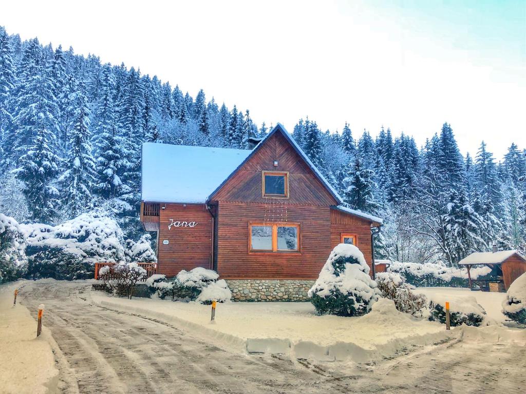 Chata Jana Demänovská Dolina om vinteren