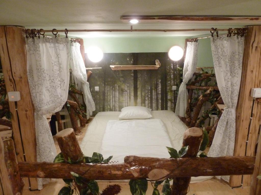Koupelna v ubytování ARTHARMONY Pension & Hostel