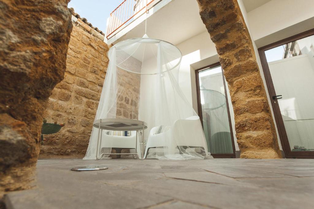 Koupelna v ubytování Cortile Baronello