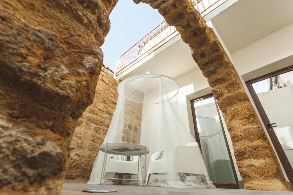 Koupelna v ubytování Cortile Baronello