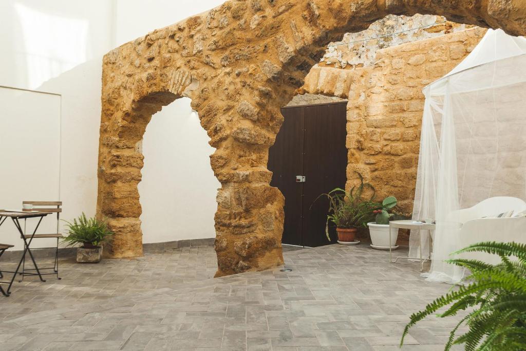 Patio nebo venkovní prostory v ubytování Cortile Baronello
