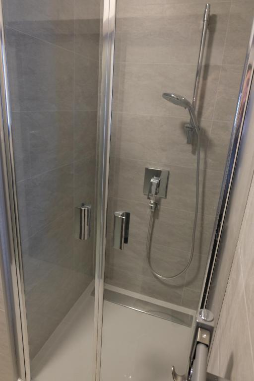 Koupelna v ubytování Apartmány BD Boží Dar