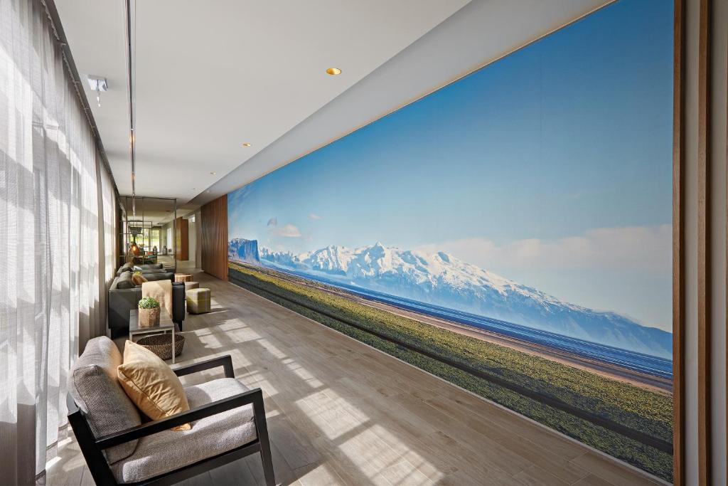 Posezení v ubytování Hotel Klaustur