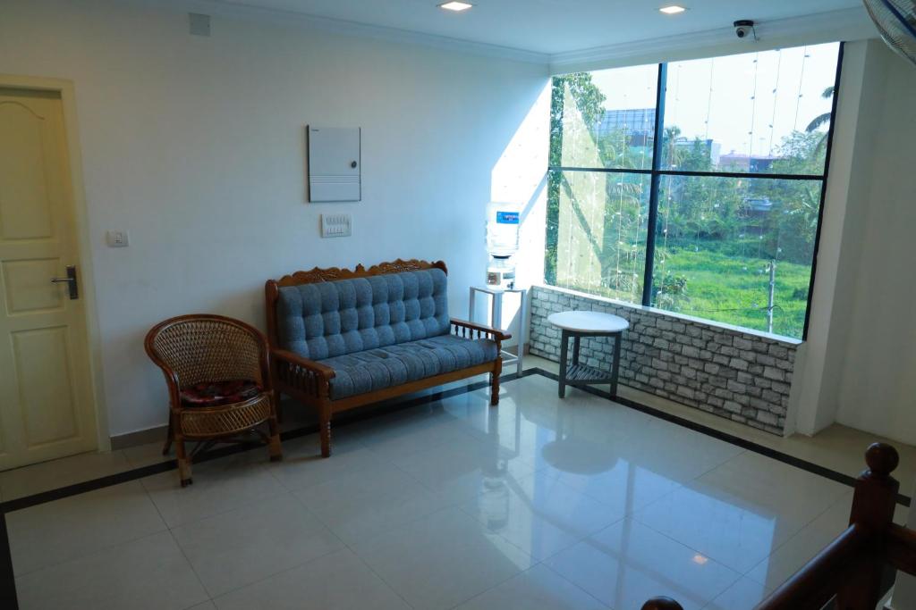 Posezení v ubytování Anna Residency