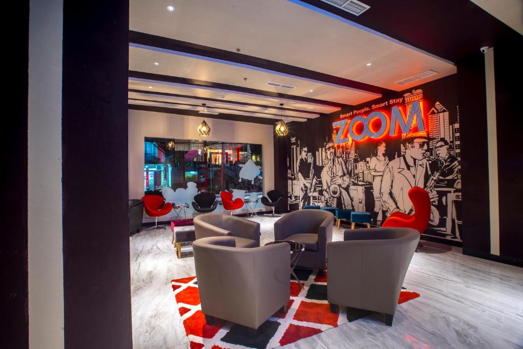 Posezení v ubytování Zoom Hotel Mulawarman