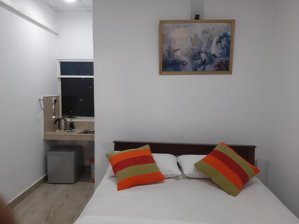 Postel nebo postele na pokoji v ubytování Villa 67