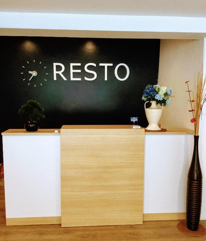 Vstupní hala nebo recepce v ubytování The Resto