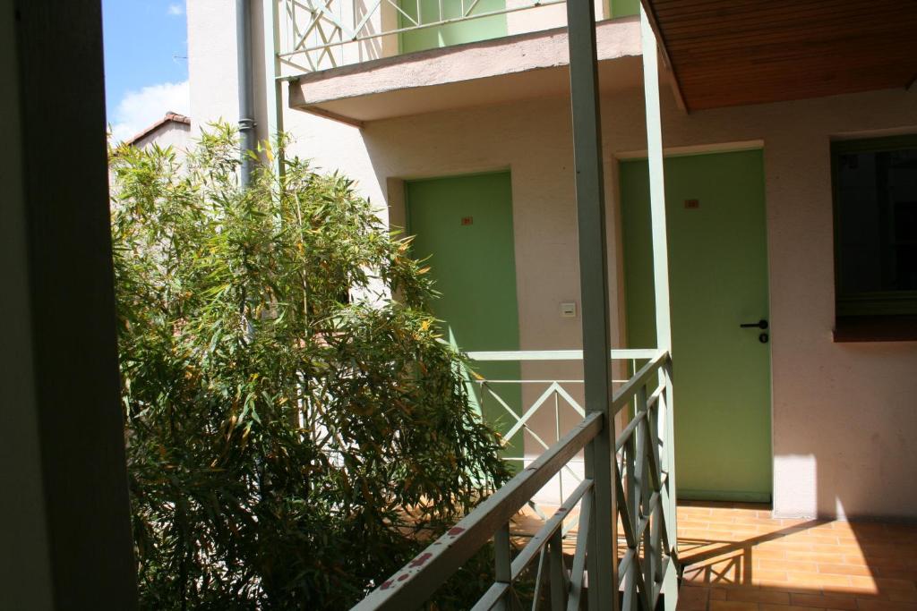 Balkón nebo terasa v ubytování Hôtel La Chartreuse
