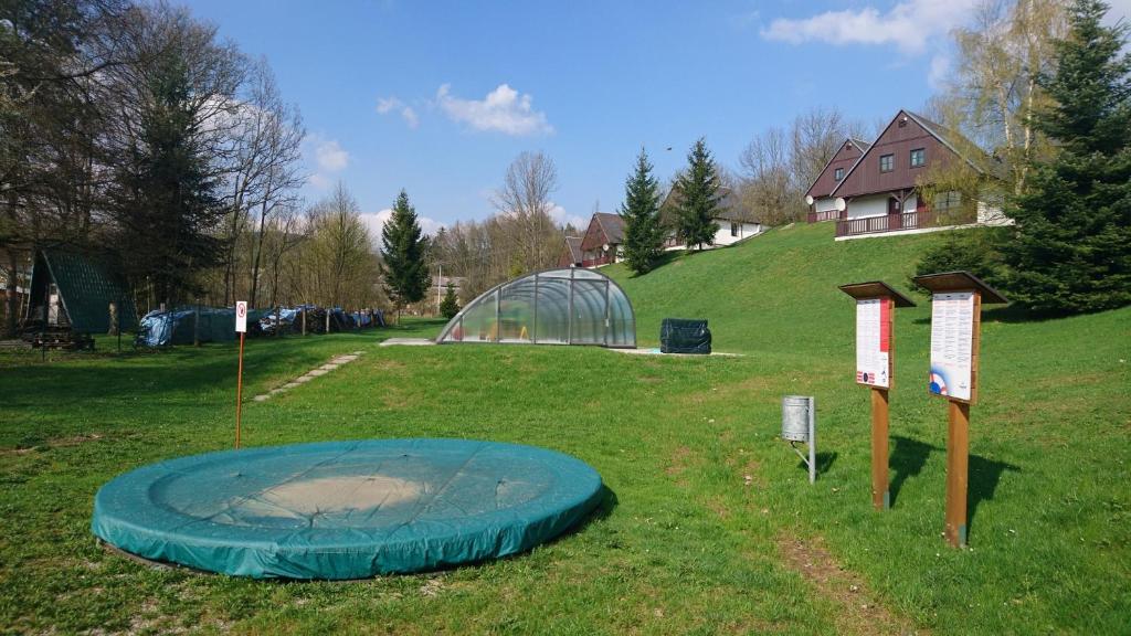 Zahrada ubytování vila krkonoše