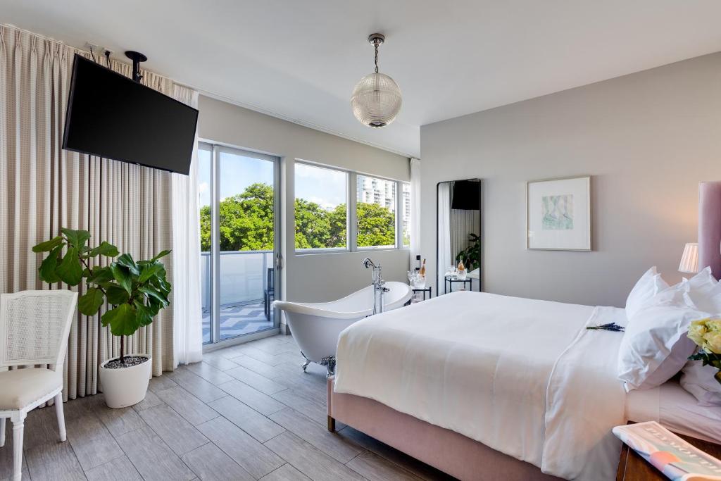 The Plymouth South Beach - Suite De Balcón De Una Habitación