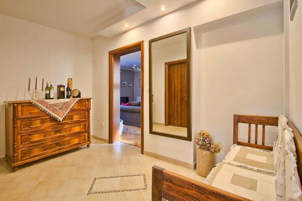 Postel nebo postele na pokoji v ubytování Apartman Turk