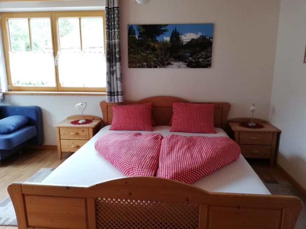 Ein Bett oder Betten in einem Zimmer der Unterkunft Apart Lorenz