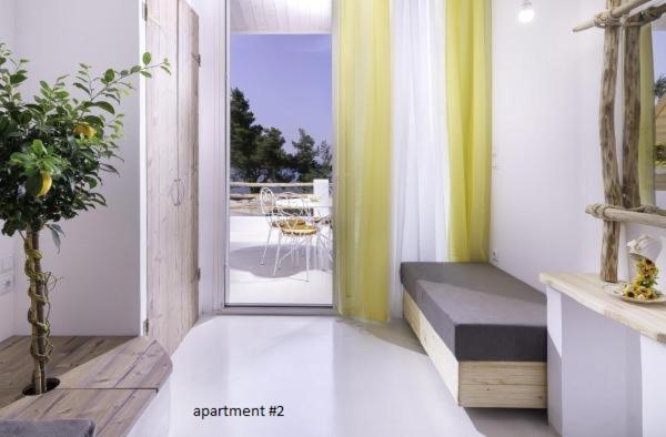Posedenie v ubytovaní Casa di Greco