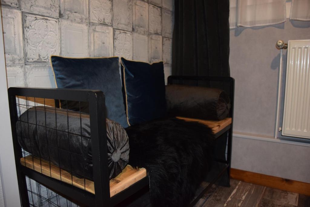 Postel nebo postele na pokoji v ubytování Les Portes Du Hable