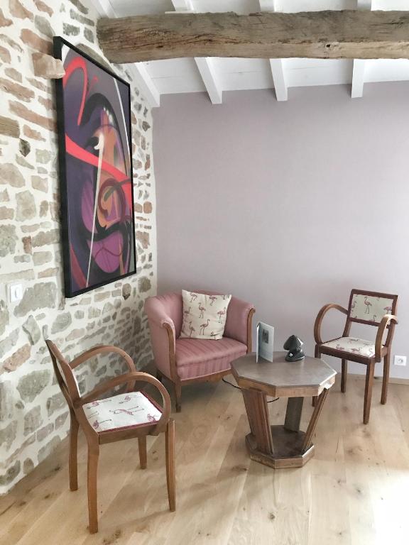 Chambres d'hôtes Vers la Croix - Deluxe Doppelzimmer Mit Dusche