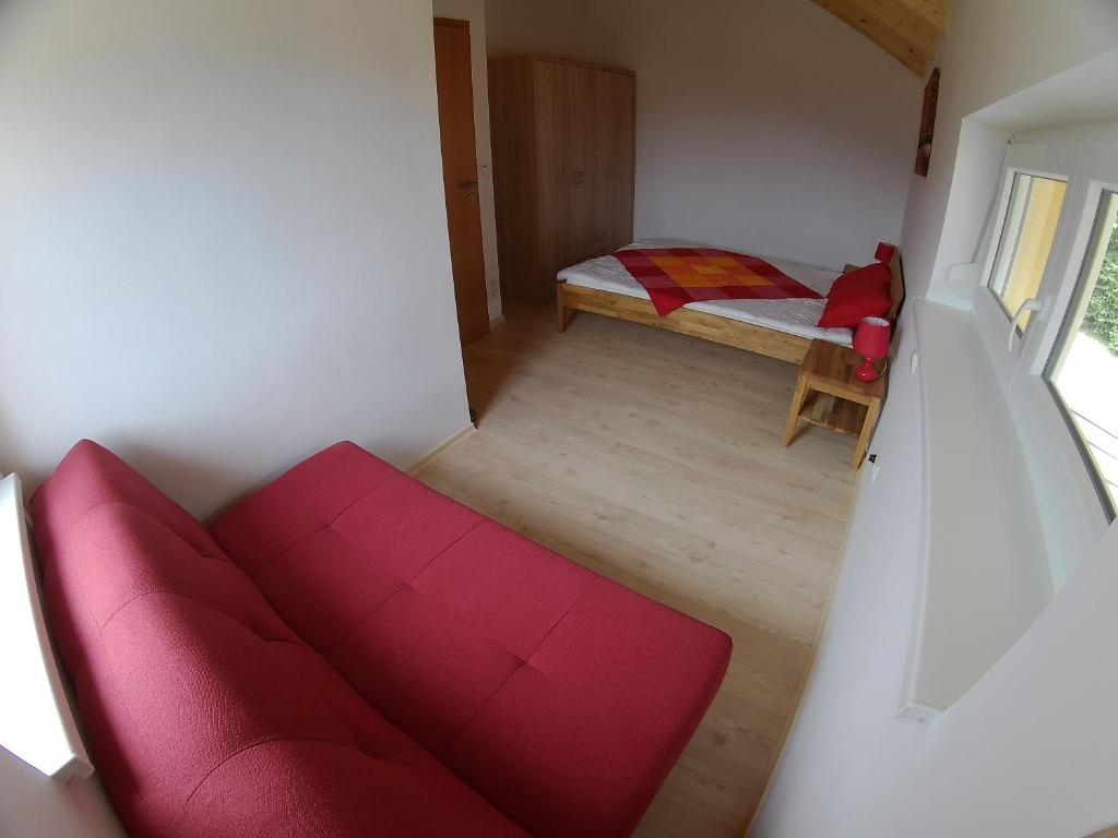 Posteľ alebo postele v izbe v ubytovaní Chalet Underhill