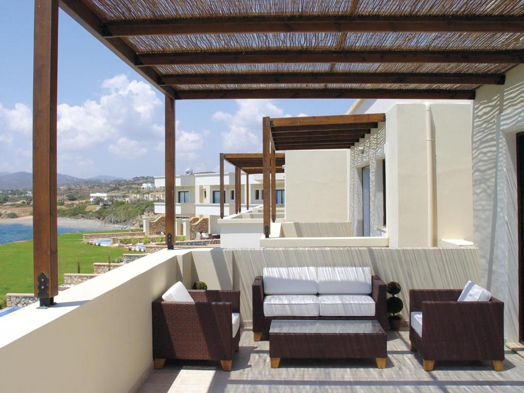 A balcony or terrace at Al Mare Villas