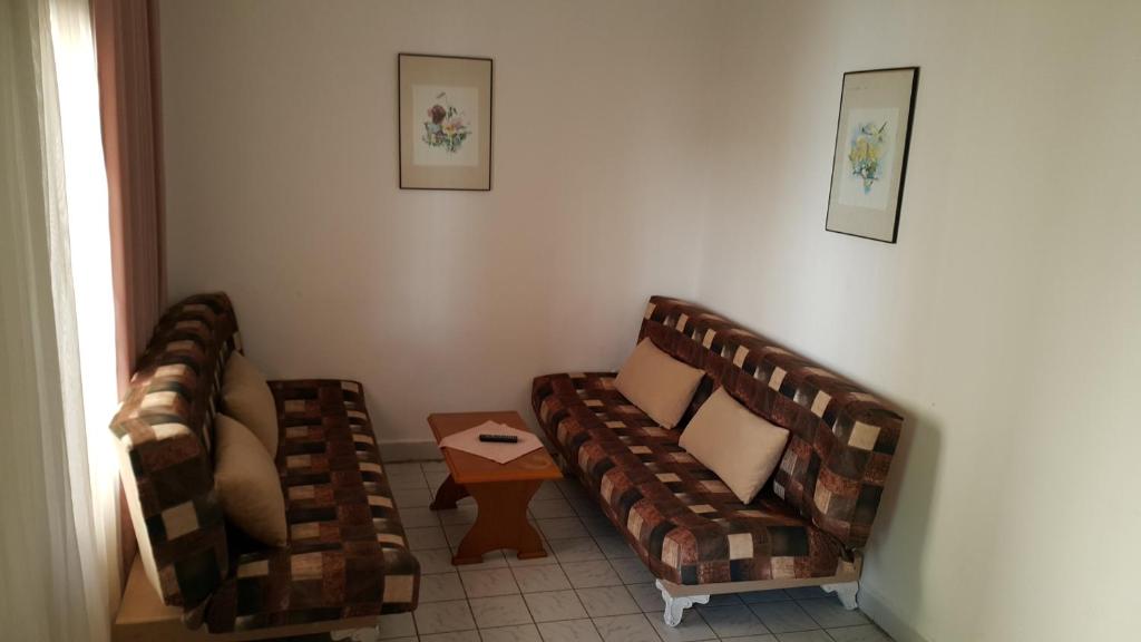 Posezení v ubytování Delphin Apart Hotel