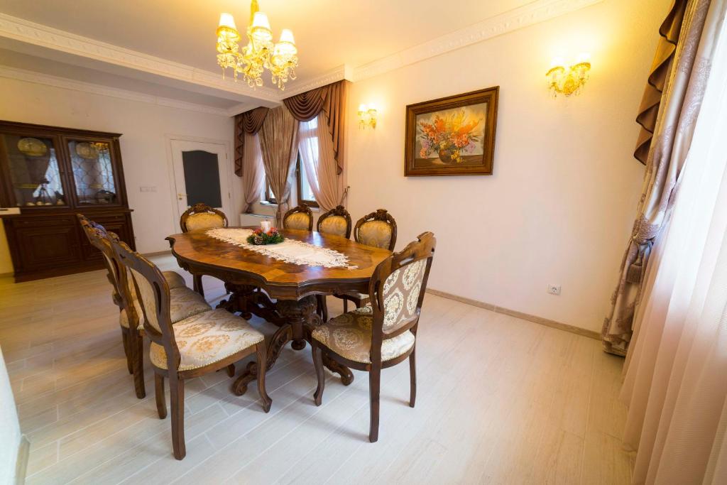 Posezení v ubytování Ikonomov House