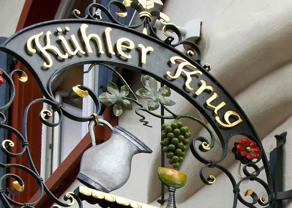 Certifikát, hodnocení, plakát nebo jiný dokument vystavený v ubytování Hotel Kühler Krug