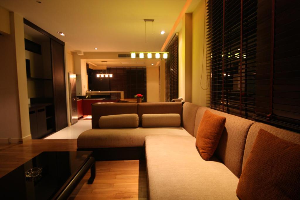 Χώρος καθιστικού στο Pattaya tower room 7