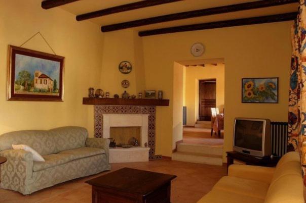 Posezení v ubytování Agriturismo Ridocco