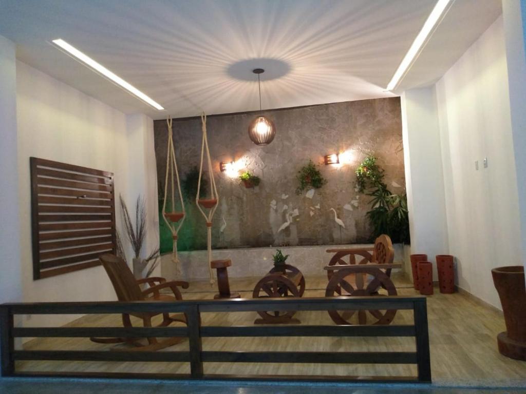Posezení v ubytování Hotel Sempre Executive