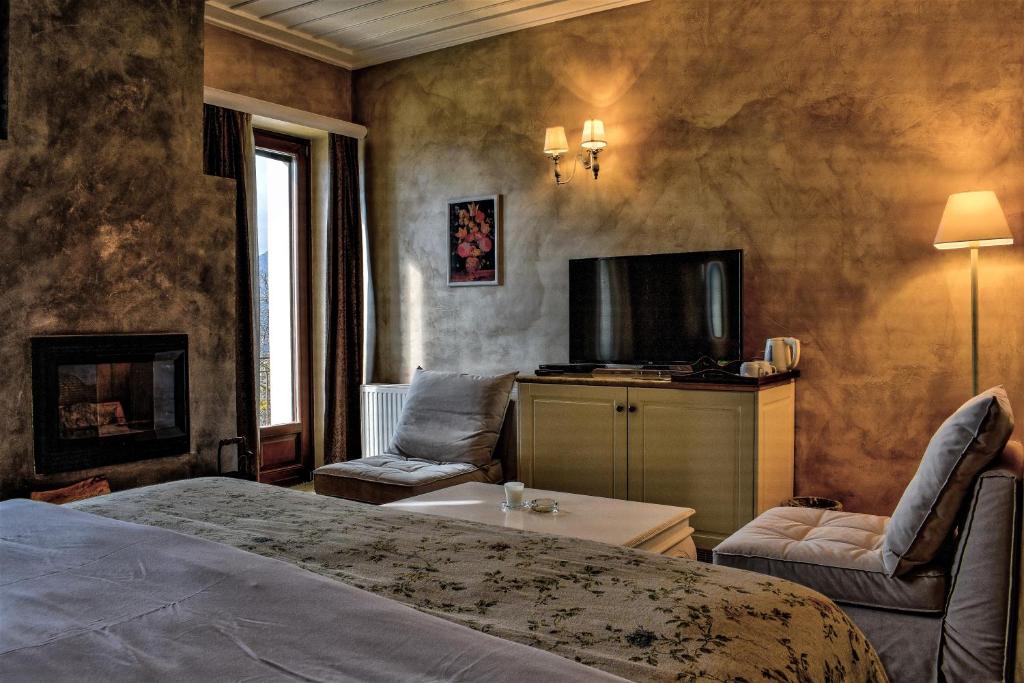 Postel nebo postele na pokoji v ubytování Guesthouse likoria