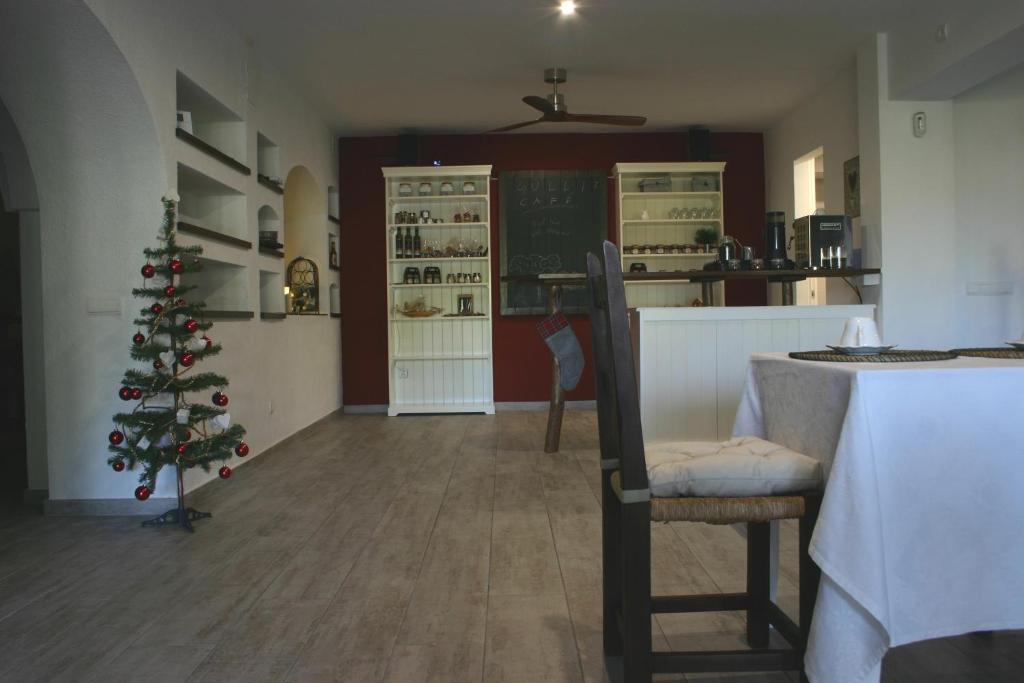 Kuchyň nebo kuchyňský kout v ubytování B&B Premium