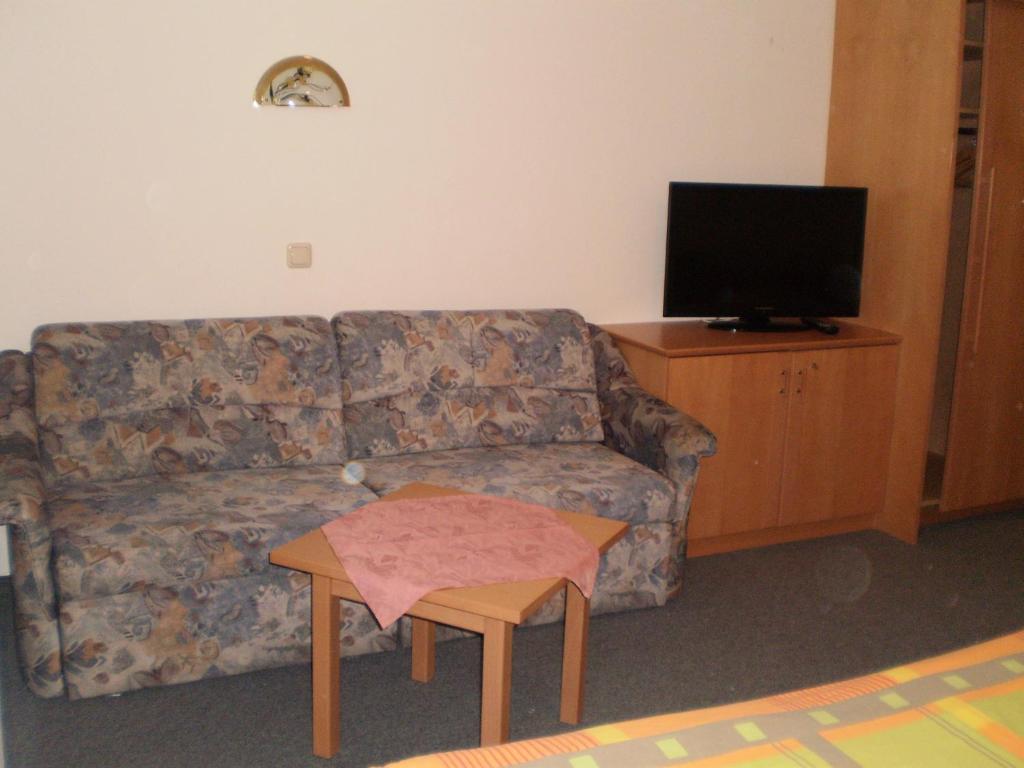 TV a/nebo společenská místnost v ubytování Gasthof-Pension Strassreith