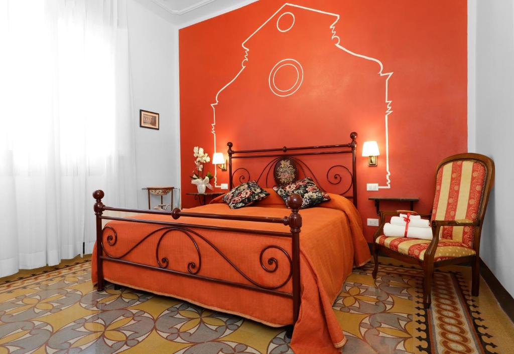 Postel nebo postele na pokoji v ubytování Residenza Cecchi B&B