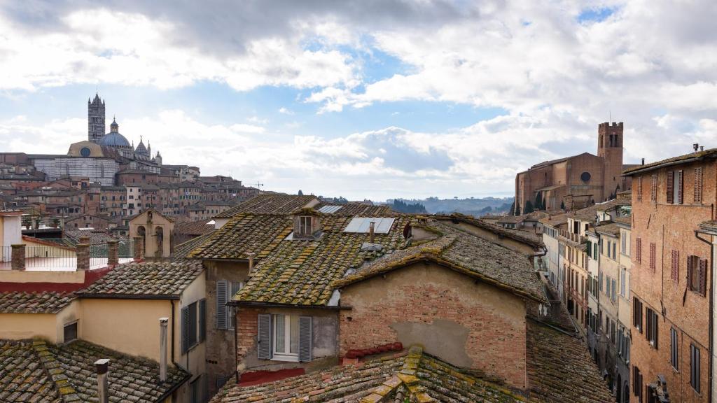 A general view of Siena or a view of the city taken from Az apartmant