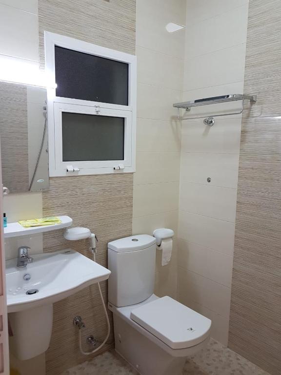 Koupelna v ubytování Orient Apartments