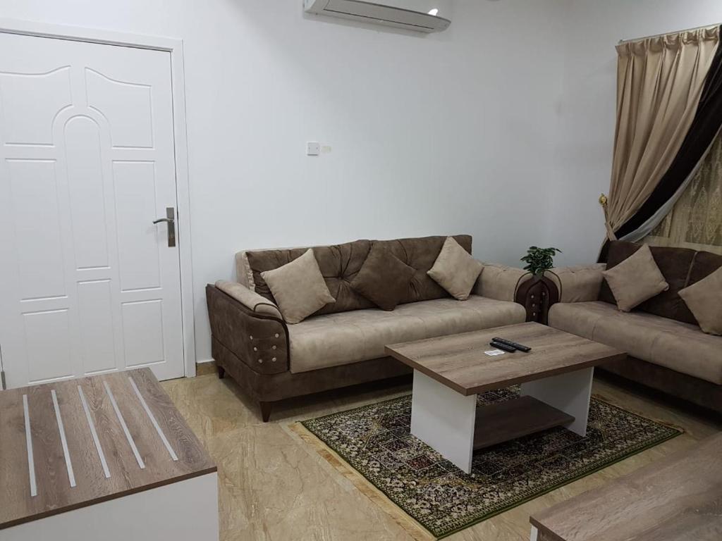 Posezení v ubytování Orient Apartments