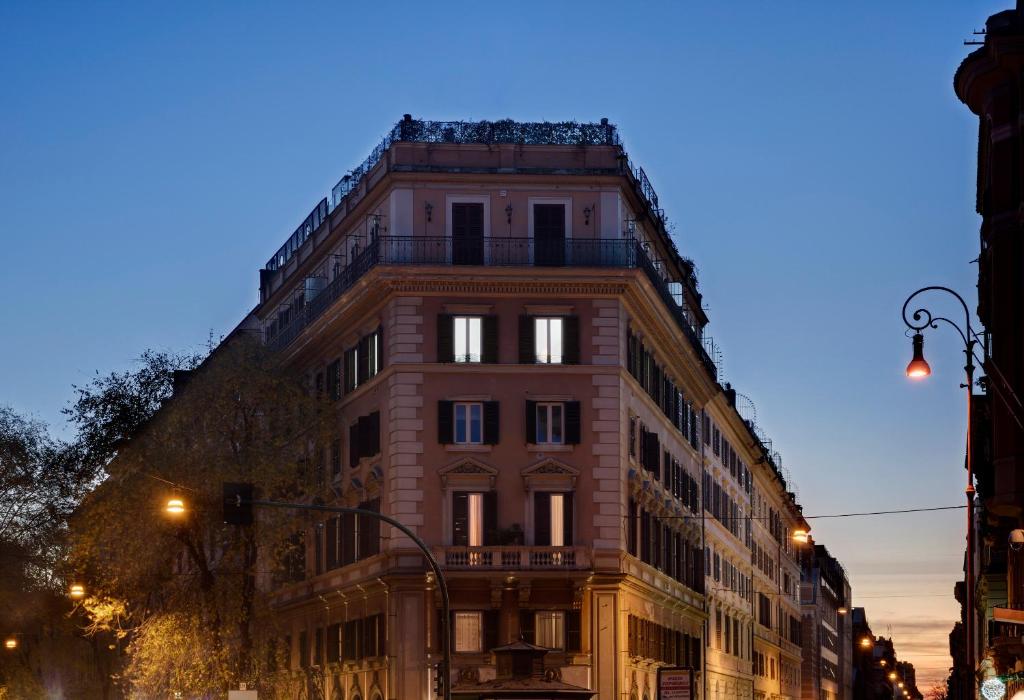 Budynek, w którym mieści się hotel
