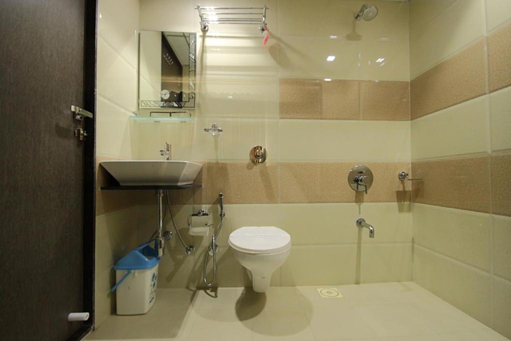 Koupelna v ubytování Hotel Flair Inn