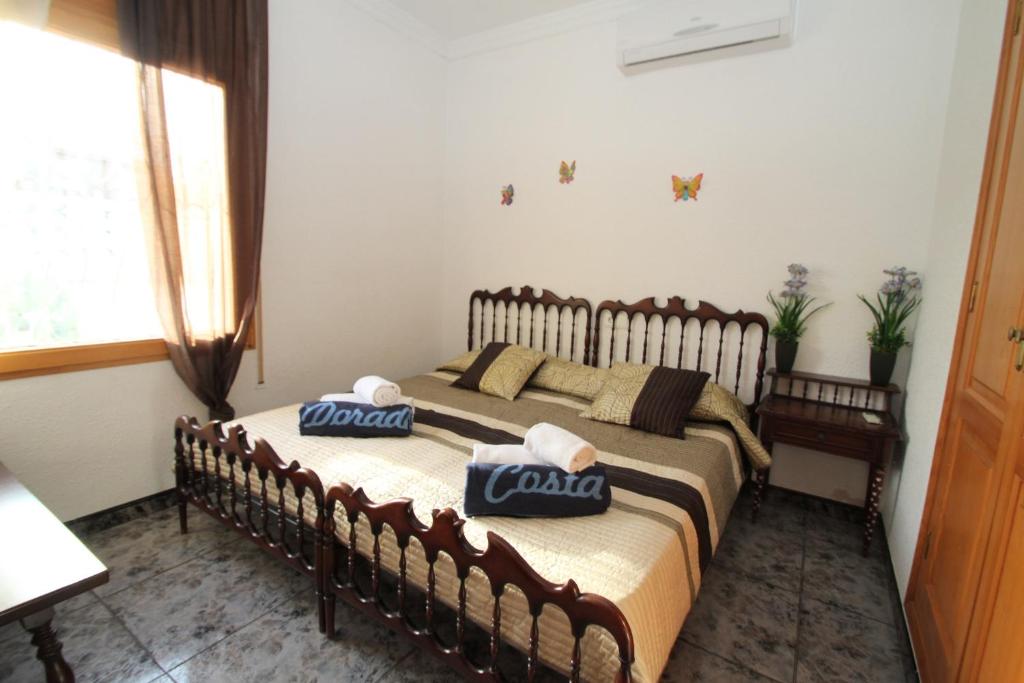Postel nebo postele na pokoji v ubytování ARENDA Villa Fortuna Miami Playa