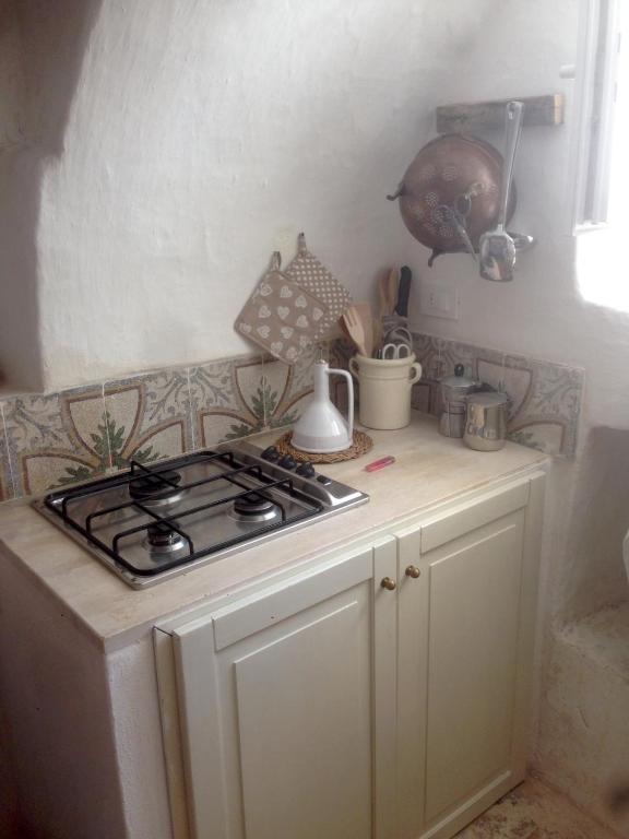Kuchyňa alebo kuchynka v ubytovaní Borgo trulli 1789