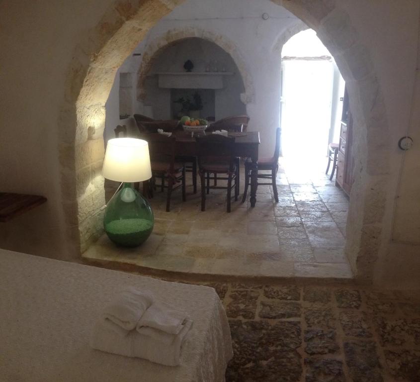 Posedenie v ubytovaní Borgo trulli 1789